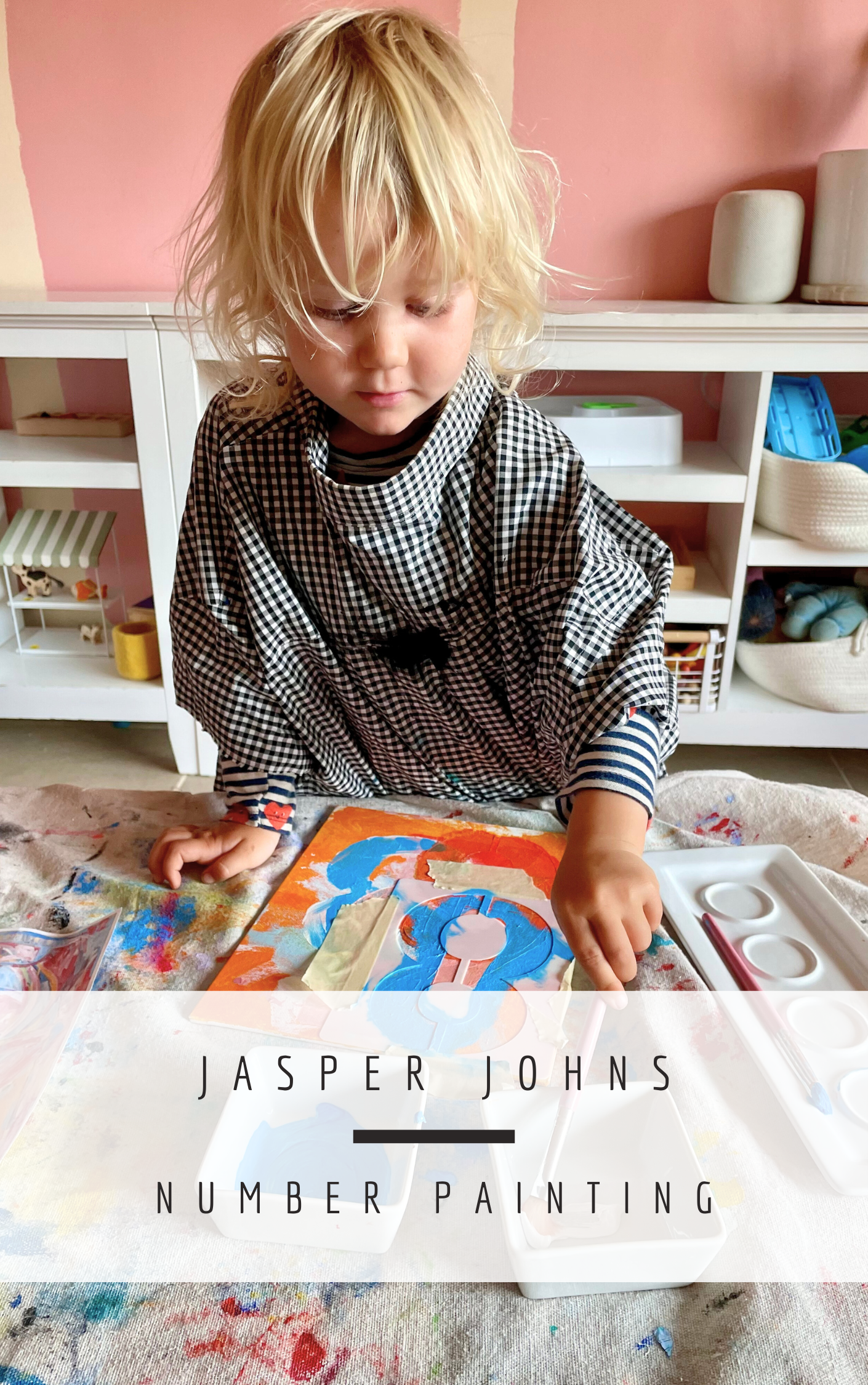Jasper Johns Number Painting