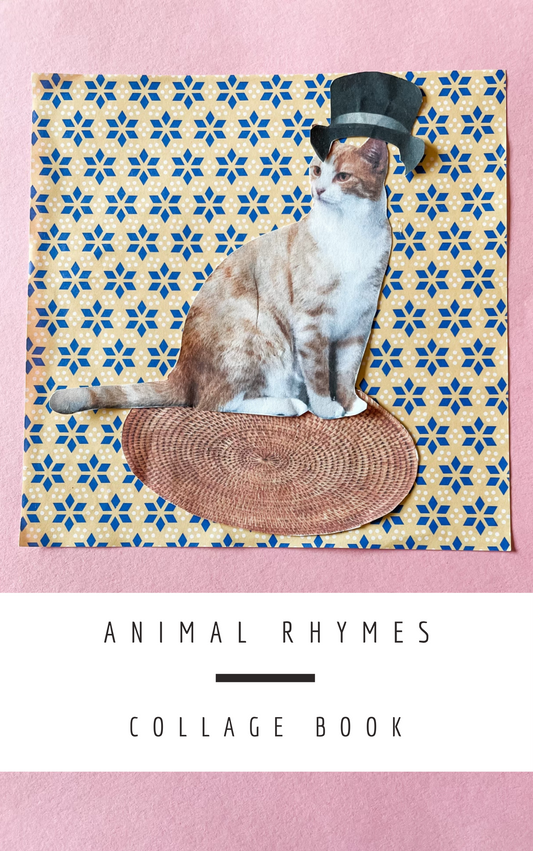 Animal Rhymes Collage Book
